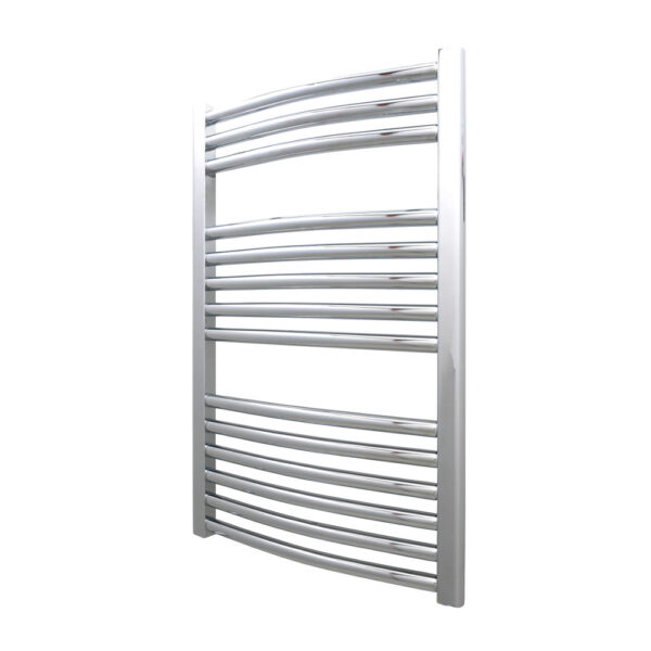 Aura 25 Curved Heated Towel Rail – Central Heating (Chrome / White) Efficient Heating, Well Made, Excellent Value Buy Online From Solaire Quartz UK Shop 8
