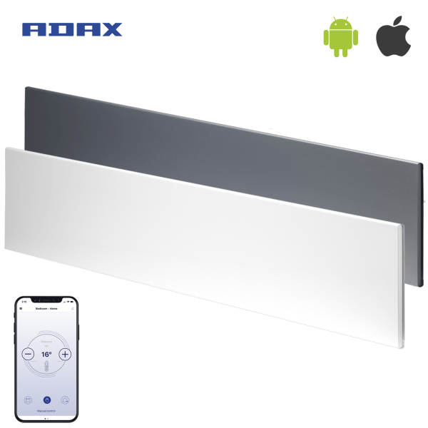 Adax Neo Wifi Low Profile Electric Panel Heater + Timer, Modern Efficient Heating, Well Made, Excellent Value Buy Online From Solaire Quartz UK Shop 3