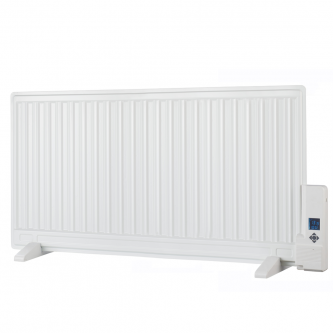 Aura Oil-Filled Electric Radiator + Timer & Thermostat - Wall Mounted / Portable
