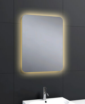 Aura Shine Bathroom Mood LED Mirror With Mood Lighting, Electric