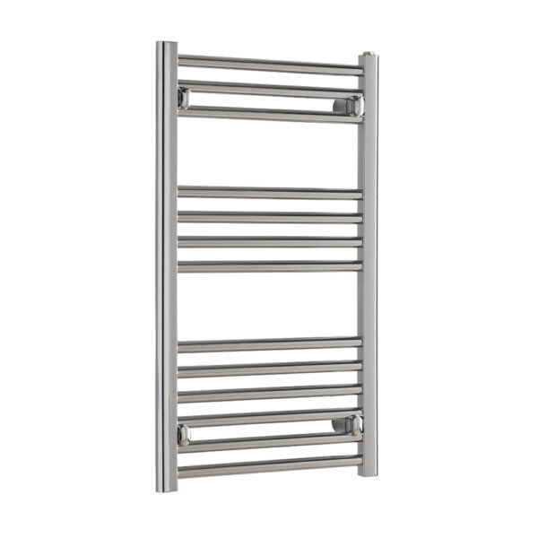 Aura Straight Chrome Towel Warmer For Central Heating Efficient Heating, Well Made, Excellent Value Buy Online From Solaire Quartz UK Shop 9