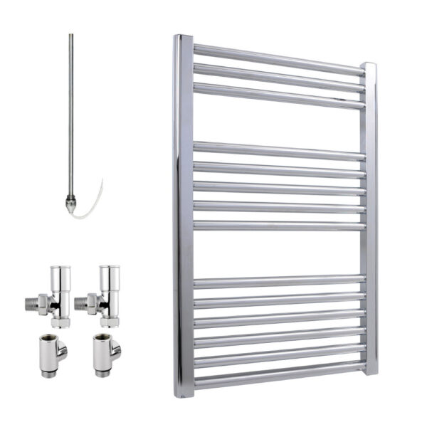 Aura 25 Straight Dual Fuel Heated Towel Rail Efficient Heating, Well Made, Excellent Value Buy Online From Solaire Quartz UK Shop 6