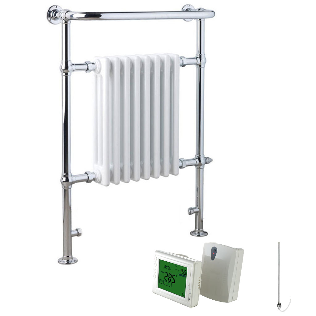 electric towel heater with thermostat