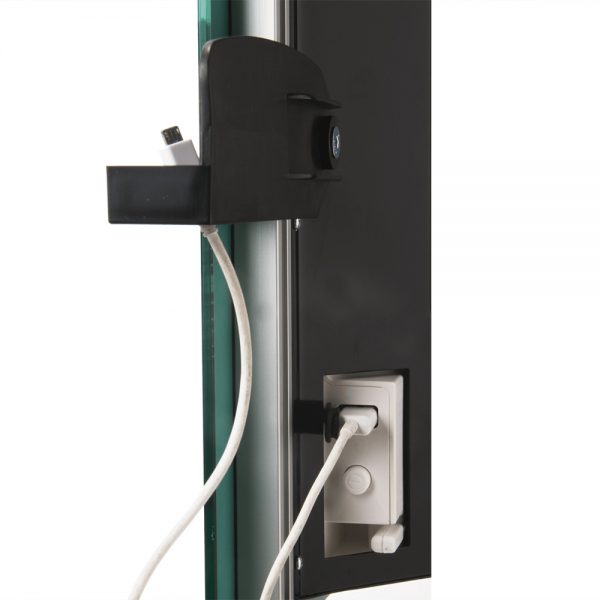 Radialight Deva, Electric Bathroom Heater + Heated Towel Rail (Glass Front)
