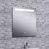 Aura Mono Bathroom LED Mirror, Single Lighting Strip, Shaver Socket, Wall Mounted Efficient Heating, Well Made, Excellent Value Buy Online From Solaire Quartz UK Shop 9