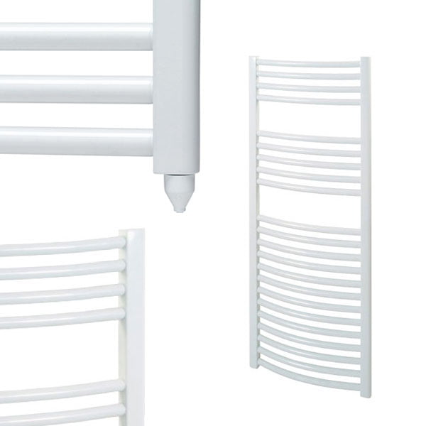 Aura 25 PTC Electric Heated Towel Rail – Curved White Efficient Heating, Well Made, Excellent Value Buy Online From Solaire Quartz UK Shop 6