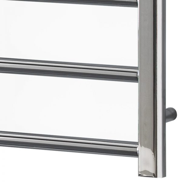 Aura Ronda Chrome Modern Heated Towel Rail / Warmer – Dual Fuel, Thermostat + Timer Efficient Heating, Well Made, Excellent Value Buy Online From Solaire Quartz UK Shop 5