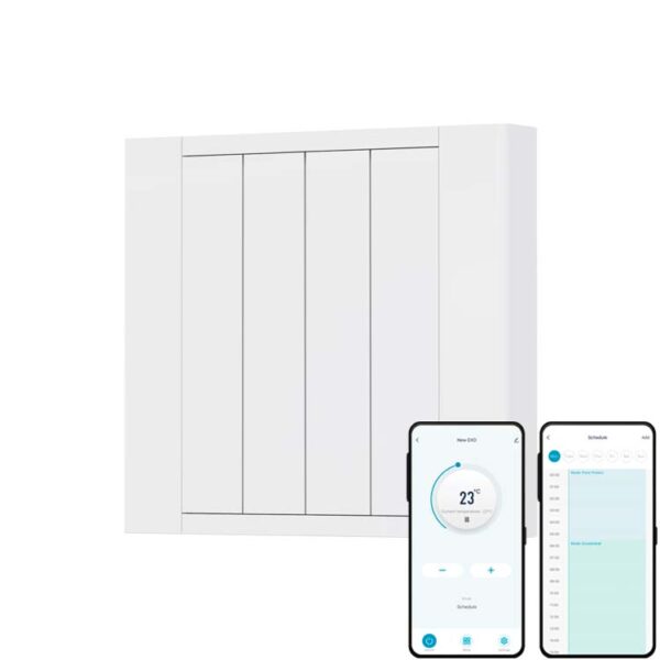 EXO Aluminium WIFI Electric Panel Heater, Wall Mounted Smart Ceramic Radiator Efficient Heating, Well Made, Excellent Value Buy Online From Solaire Quartz UK Shop 6