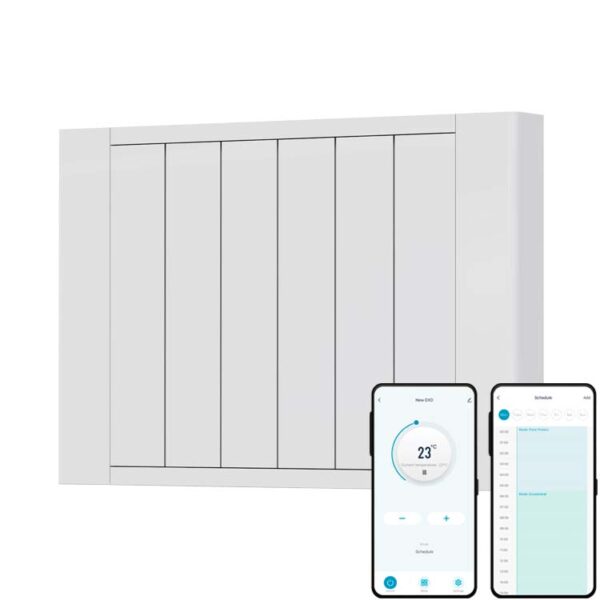 EXO Aluminium WIFI Electric Panel Heater, Wall Mounted Smart Ceramic Radiator Efficient Heating, Well Made, Excellent Value Buy Online From Solaire Quartz UK Shop 5