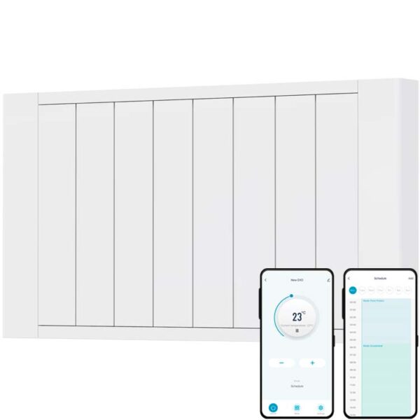 EXO Aluminium WIFI Electric Panel Heater, Wall Mounted Smart Ceramic Radiator Efficient Heating, Well Made, Excellent Value Buy Online From Solaire Quartz UK Shop 4