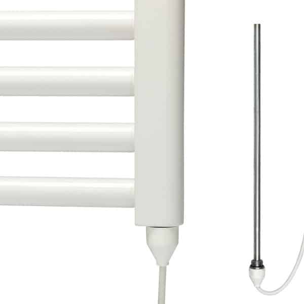 White Electric Element For Heated Towel Rails – Splash Proof (IPX6 Rated) Efficient Heating, Well Made, Excellent Value Buy Online From Solaire Quartz UK Shop 4