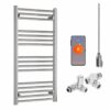 Aura WiFi Dual Fuel Towel Warmer, Thermostatic, Straight, Chrome Efficient Heating, Well Made, Excellent Value Buy Online From Solaire Quartz UK Shop 10