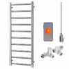 Aura Ronda Wifi Dual Fuel Towel Warmer, Thermostatic, Modern, Chrome Efficient Heating, Well Made, Excellent Value Buy Online From Solaire Quartz UK Shop 11