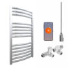 Aura WiFi Dual Fuel Towel Warmer, Thermostatic, Curved, Chrome Efficient Heating, Well Made, Excellent Value Buy Online From Solaire Quartz UK Shop 14