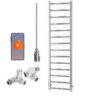 Aura Ronda Wifi Dual Fuel Towel Warmer, Thermostatic, Modern, Chrome Efficient Heating, Well Made, Excellent Value Buy Online From Solaire Quartz UK Shop 12