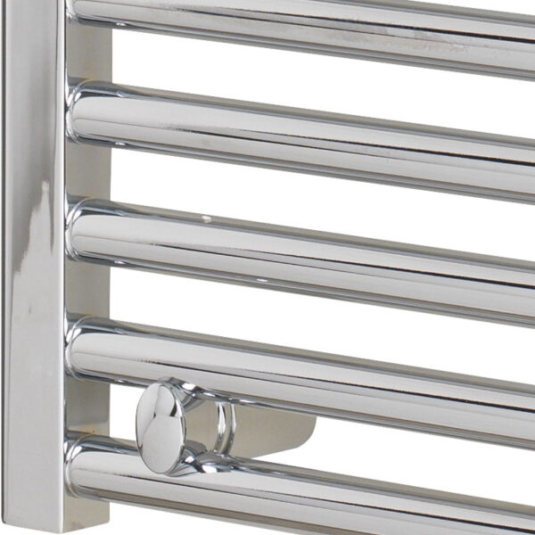 Aura Straight Chrome Thermostatic Electric Towel Warmer With Timer Efficient Heating, Well Made, Excellent Value Buy Online From Solaire Quartz UK Shop 9