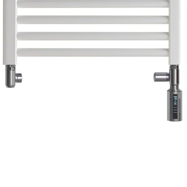 Aura WiFi Dual Fuel Towel Warmer, Thermostatic, Straight, White Efficient Heating, Well Made, Excellent Value Buy Online From Solaire Quartz UK Shop 5