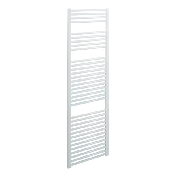 Aura Straight White Towel Warmer For Central Heating Efficient Heating, Well Made, Excellent Value Buy Online From Solaire Quartz UK Shop 10