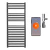 Aura Straight Anthracite Heated Towel Rail – WiFi Control, Thermostat and Timer Efficient Heating, Well Made, Excellent Value Buy Online From Solaire Quartz UK Shop 10