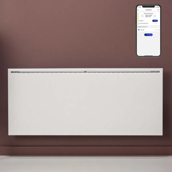 ADAX FAMN WIFI Electric Panel Heater, Splashproof, White Efficient Heating, Well Made, Excellent Value Buy Online From Solaire Quartz UK Shop 3