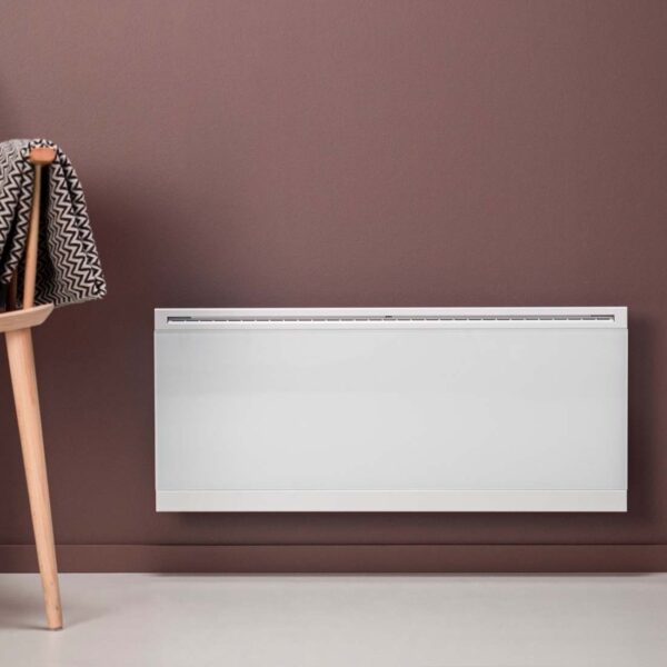 ADAX IVER Glass WIFI Electric Panel Heater, Splashproof, White Efficient Heating, Well Made, Excellent Value Buy Online From Solaire Quartz UK Shop 6