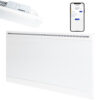 ADAX IVER Glass WIFI Electric Panel Heater, Splashproof, White Efficient Heating, Well Made, Excellent Value Buy Online From Solaire Quartz UK Shop 11